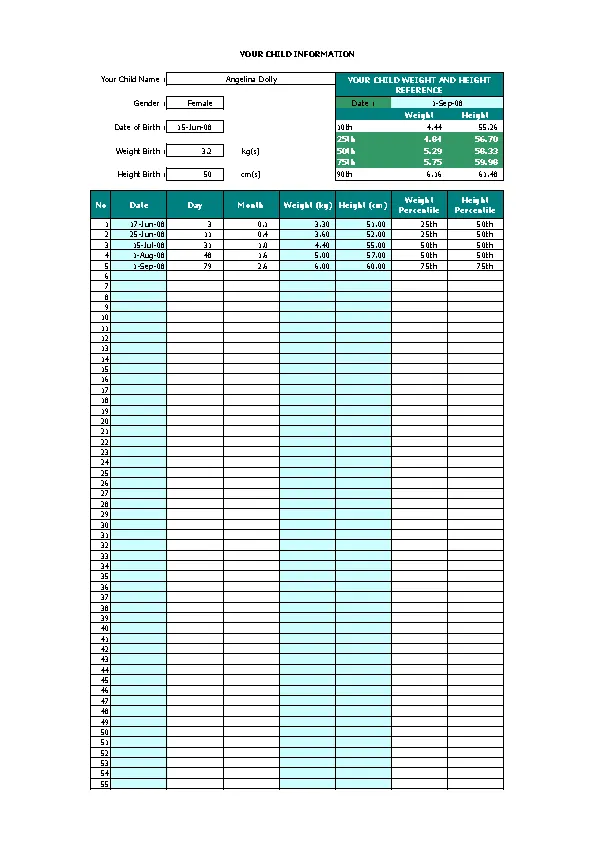 sample-average-baby-weight-chart-pdfsimpli