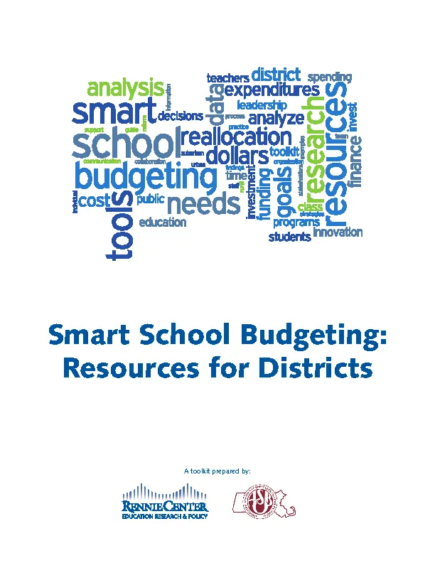 Smart School Budgeting