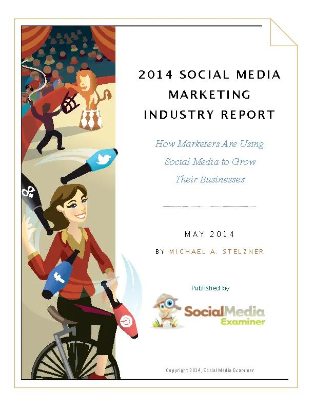 Social Media Marketing Industry Report