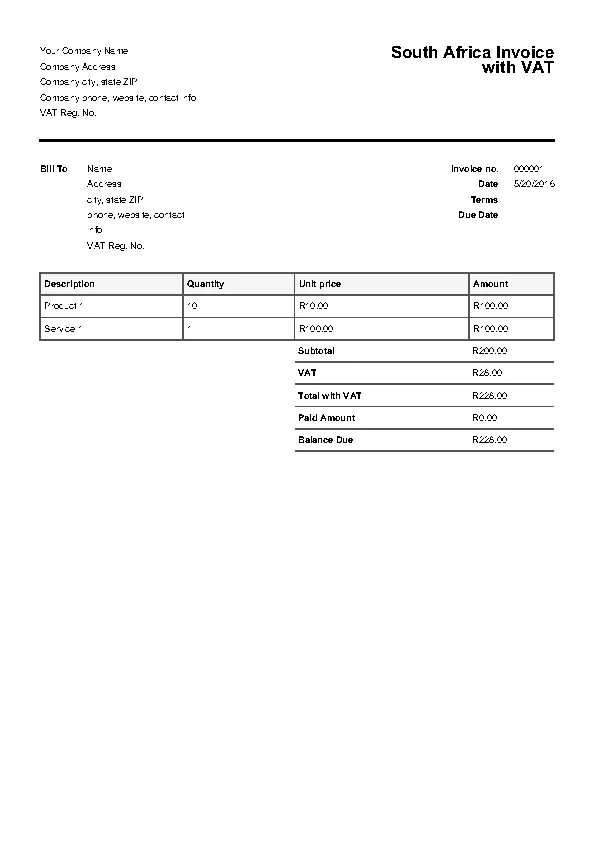 south-africa-invoice-template-with-vat-pdfsimpli