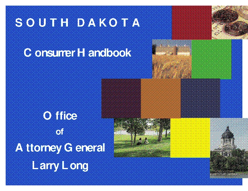 South Dakota Consumer Handbook Attorney General