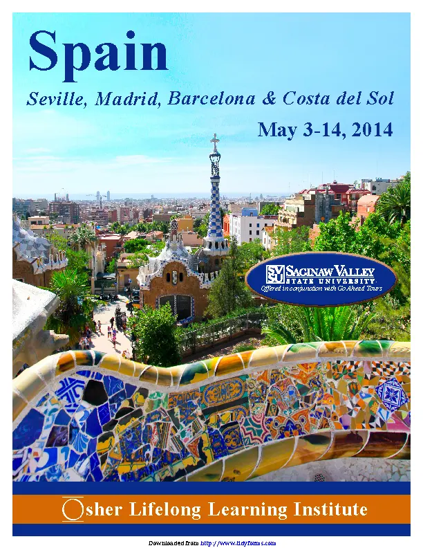 Spain Brochure 2014