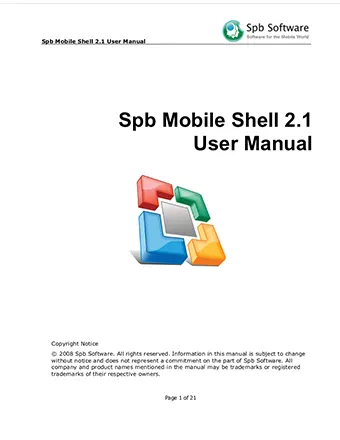 spb shell user manual PDF