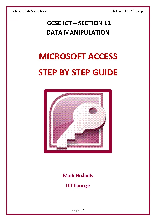 microsoft access forms tutorial pdf