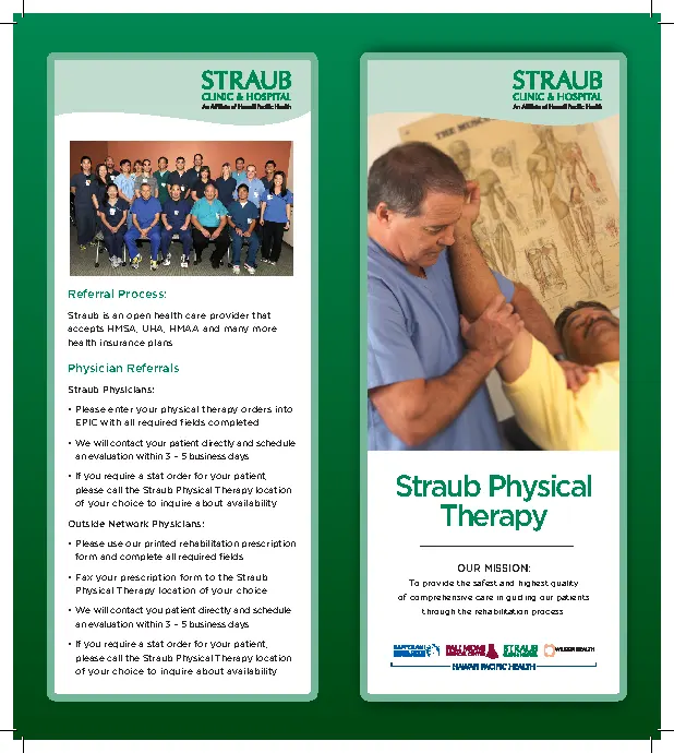 Straub Physical Therapy