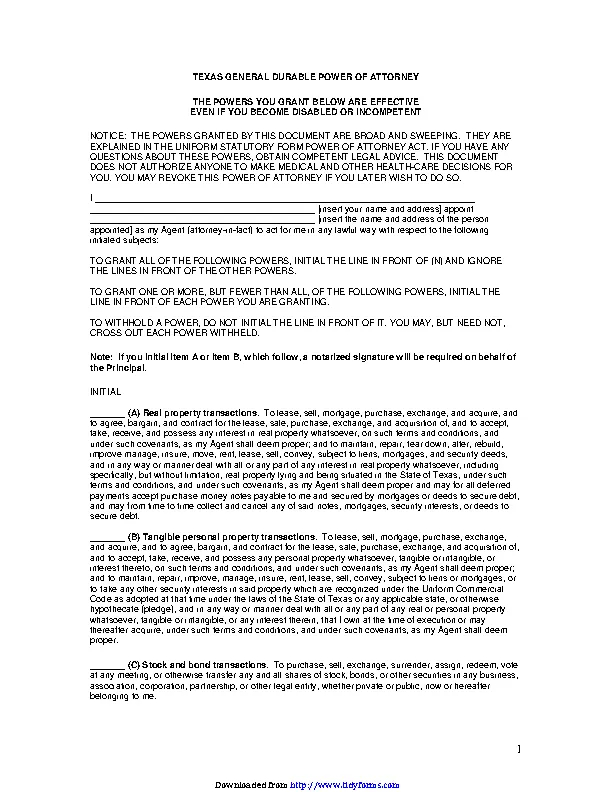 Power of attorney archives page 73 of 121 pdfsimpli