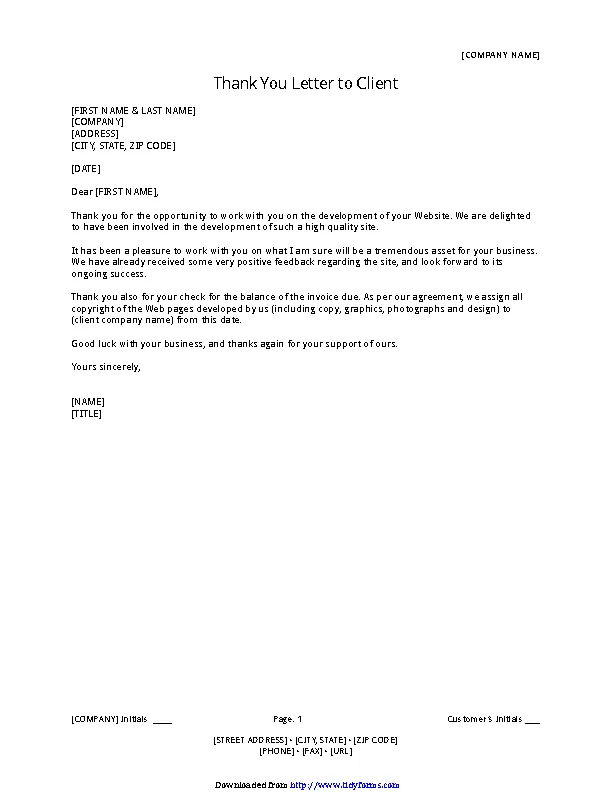 Thank You Letters Archives Page 2 Of 10 PDFSimpli