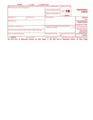 Forms 1099 C Tax PDF