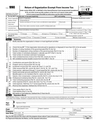 Forms 990 2015 PDF