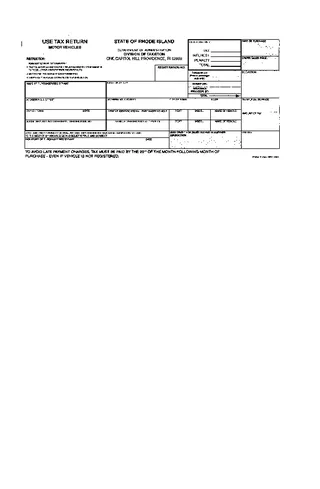 Forms Rhode Island Use Tax T 334 2