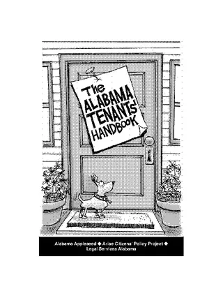 Forms Alabama Tenants Handbook