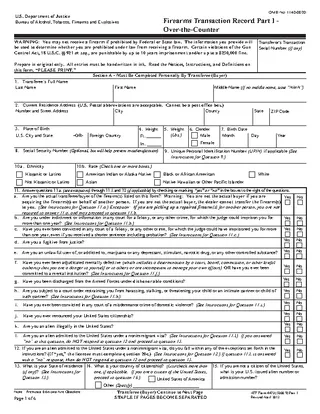 Forms Atf Form 4473