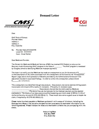 Automated Rebuttal Demand Letter
