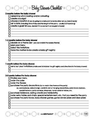 Forms Baby Shower Registry Checklist For Twins 1