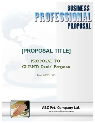 Forms Bank Loan Proposal Free Ms Word Template