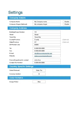 Basic Invoice Template 3 Repaired