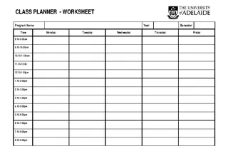 Basic Worksheet Template