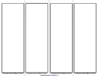 Forms Bookmark Template 1