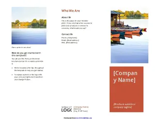 Forms Brochure Template 5