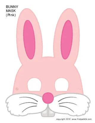 Forms Bunny Face Template 1