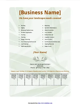 Forms Business Flyer 3