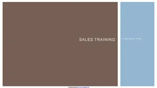 Forms Business Sales Training Presentation