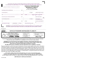 Forms California Dmv Release Of Liability Form Reg138