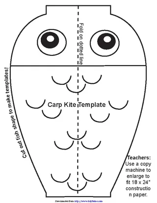 Carp Kite Template