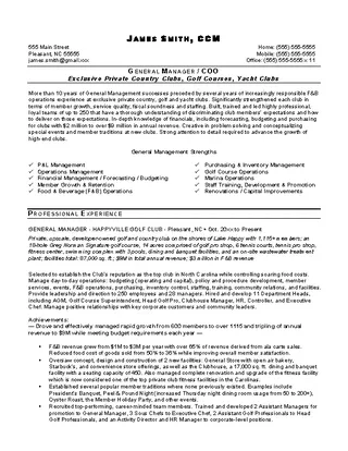 Catering Director Resume