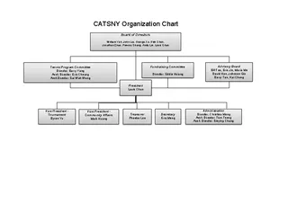 Catsny Organization Chart Template