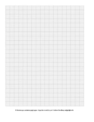 Forms Centimeter Graph Paper Template