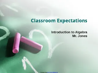 Forms Classroom Expectations Presentation
