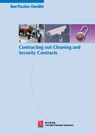 Forms Cleaning Security Contract Pdf Format Free Template