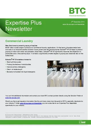Forms Commercial Laundry Newsletter