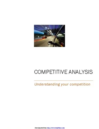 Forms Competitive Analysis Template 1