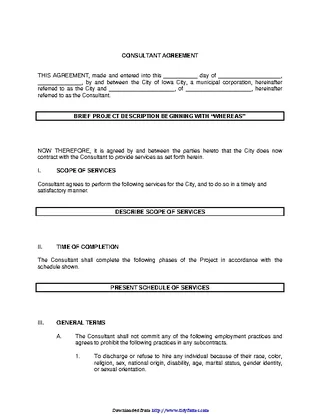 Forms Consultant Agreement 2