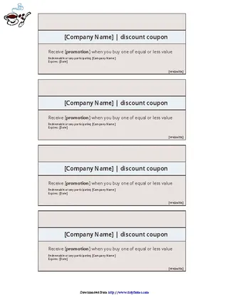 Coupon Template 1