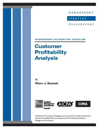 Forms Customer Profitability Analysis Template