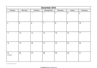 Forms december-2016-calendar-2