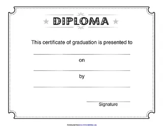 Forms Diploma