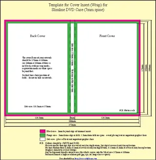 Dvd Cover Template 7Mm