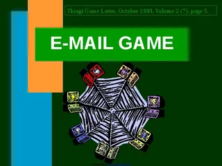 Forms E Mail Game Sample Game