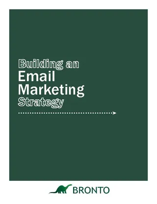 Email Marketing Strategy Template