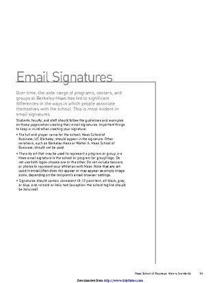 Forms Email Signature Example 1