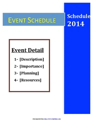 Forms event-schedule-template-1