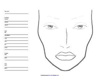 Face Chart 1