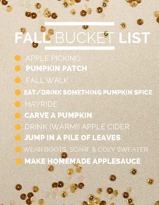 Fall Bucket List Template1