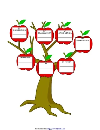 Forms Family Tree Template 3
