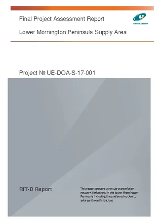 Final Project Assessment Report