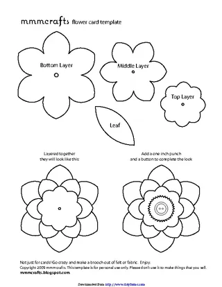 Forms flower-template-1